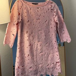 Felicity & Coco Dresses Felicity & Coco Belza Floral Lace Shift Dress Size Small